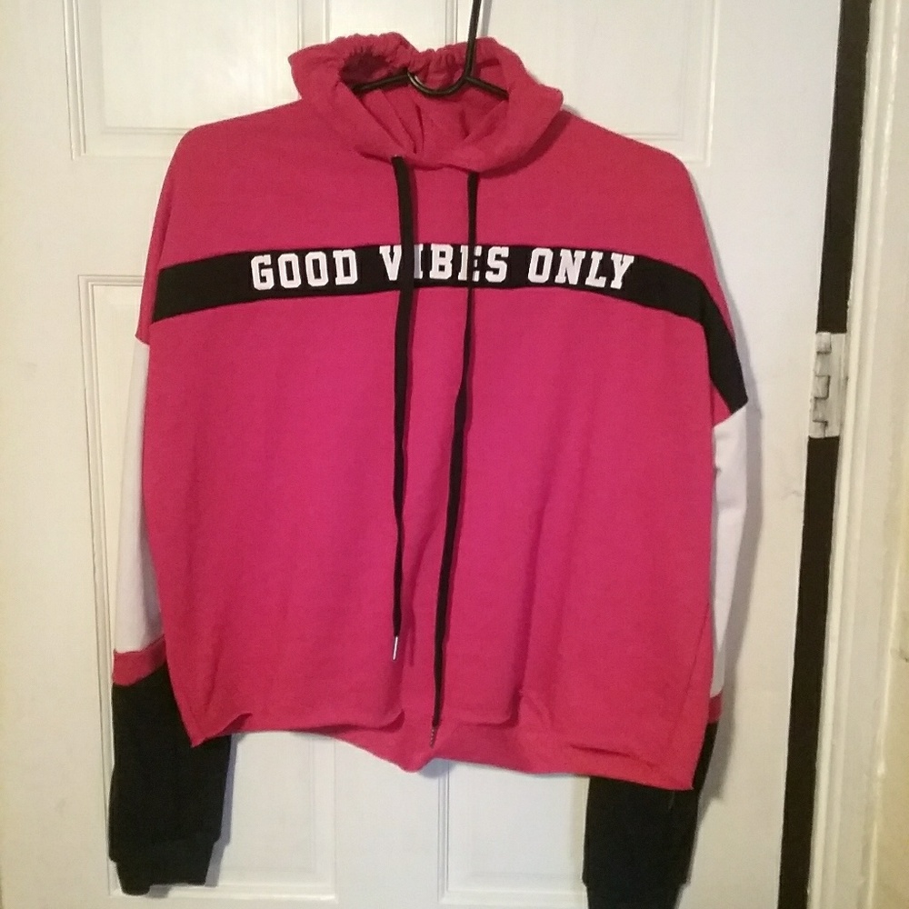 Crop top hoodie
